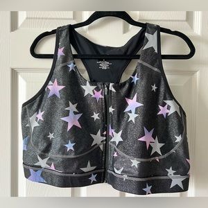 🌟SALE🌟NEW - TORRID Sports Bra - Stars / Black - Size 3